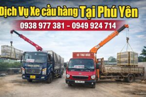Xe cẩu hàng Phú Yên