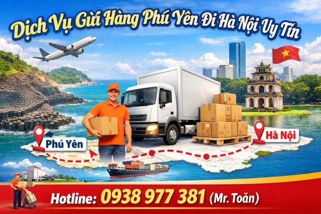 Dịch Vụ Gửi Hàng Phú Yên Đi Hà Nội Uy Tín