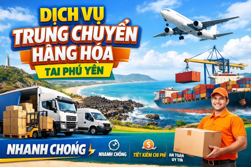 Dịch Vụ Trung Chuyển Hàng Hóa Tại Phú Yên