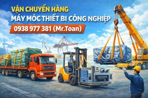 Vận Chuyển Hàng Máy Móc Thiết Bị Công Nghiệp