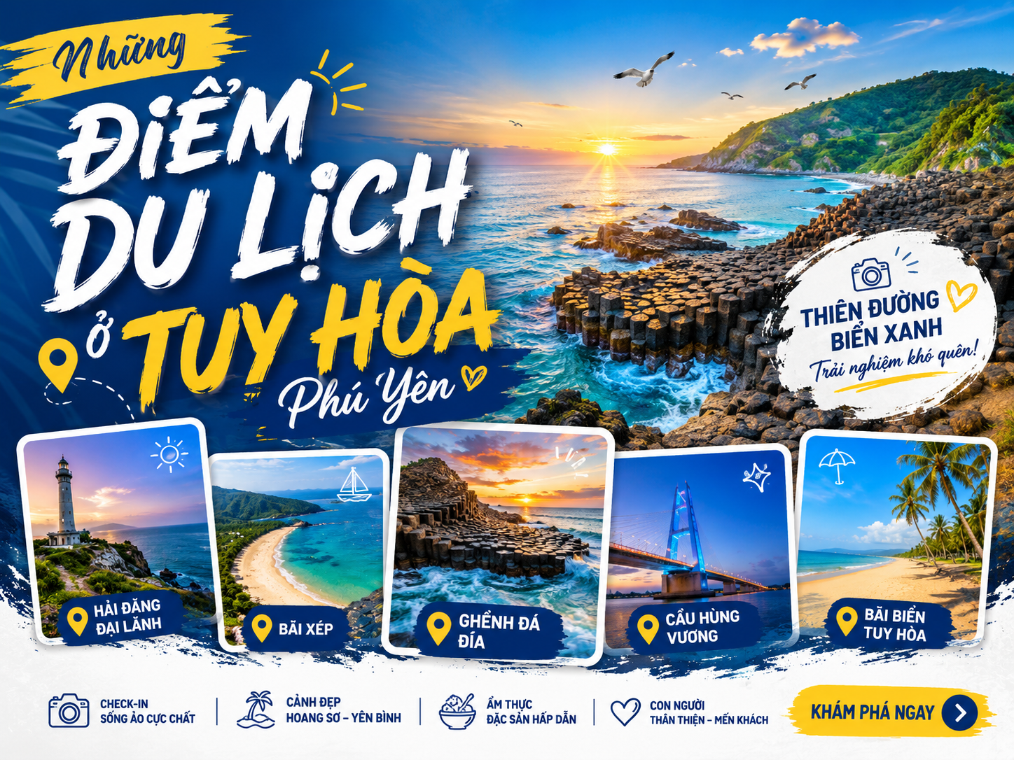 Những Điểm Du Lịch Ở Tuy Hòa – Phú Yên