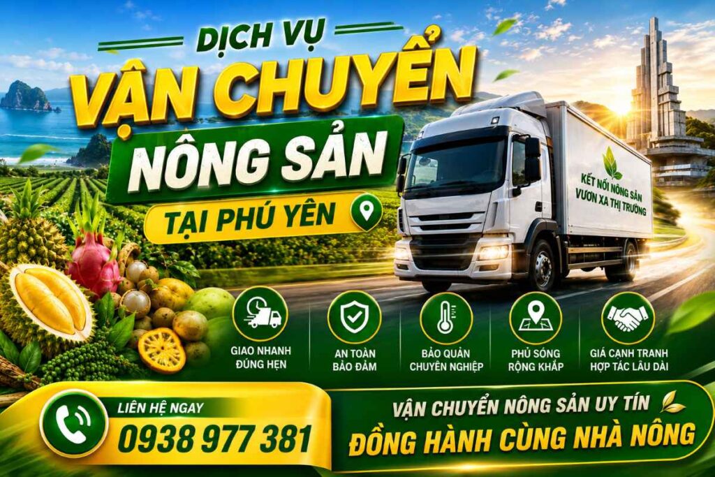 Dịch Vụ Vận Chuyển Nông Sản Tại Phú Yên