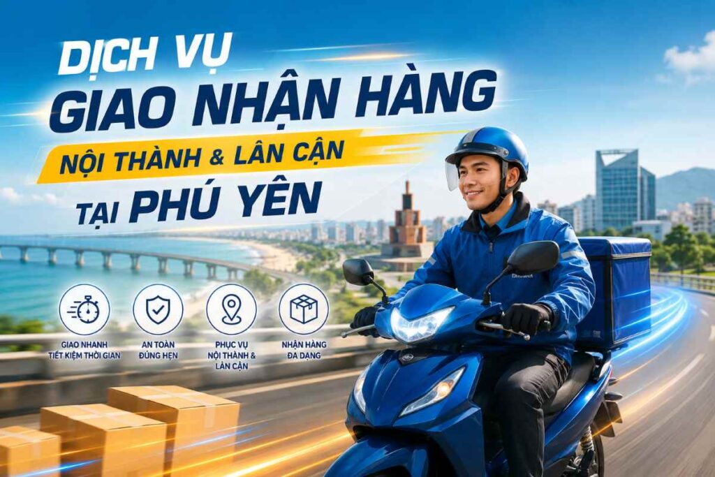 Dịch Vụ Giao Nhận Hàng Nội Thành & Lân Cận Tại Phú Yên