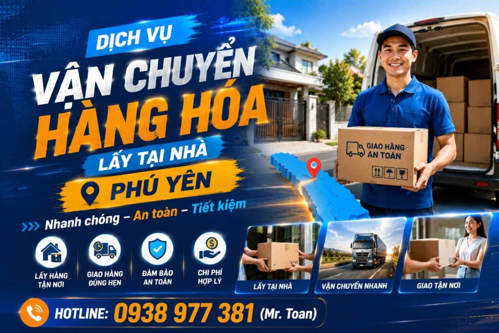Dịch Vụ Vận Chuyển Hàng Hóa Lấy Tại Nhà | Phú Yên