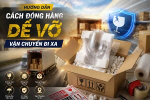 Hướng Dẫn Cách Đóng Hàng Dễ Vỡ Vận Chuyển Đi Xa | Phú Yên