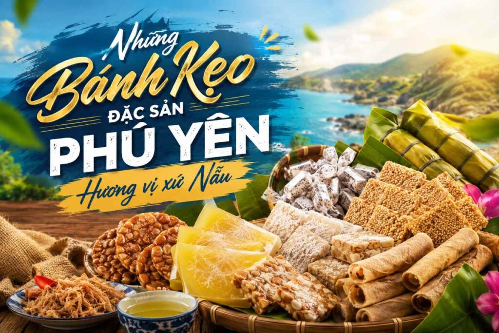 Những Bánh kẹo đặc sản Phú Yên | Hương vị xứ Nẫu