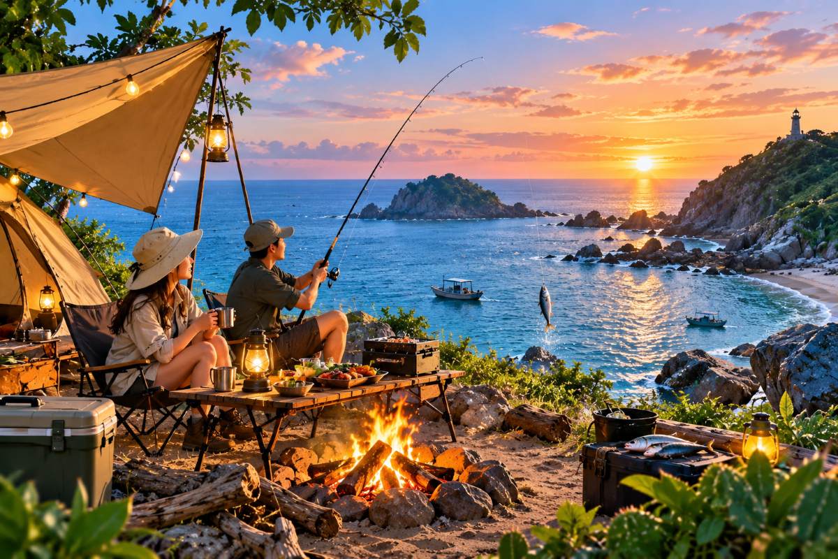 Câu Cá, Cắm Trại Biển Phú Yên | Trải Nghiệm Tự Nhiên
