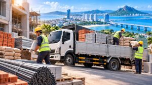 Dịch Vụ Vận Chuyển Vật Liệu Xây Dựng Tại Nội Thành Tuy Hòa - Phú Yên Uy Tín