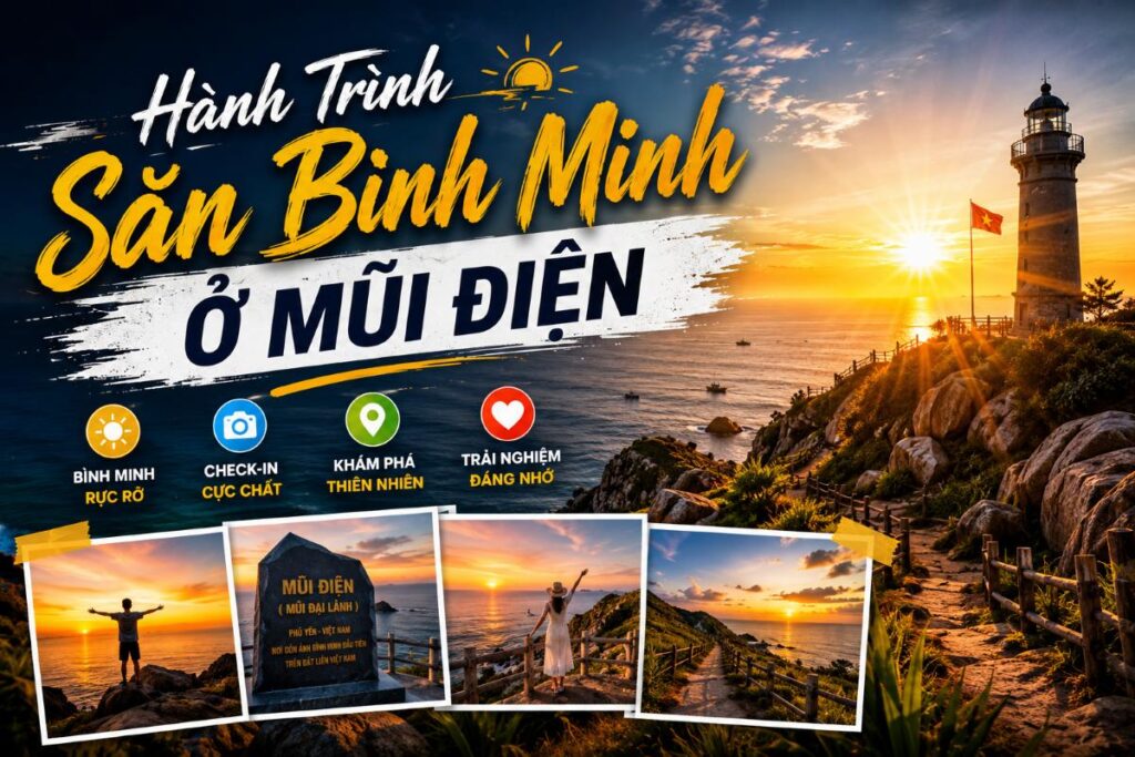 Hành Trình Săn Bình Minh Ở Mũi Điện