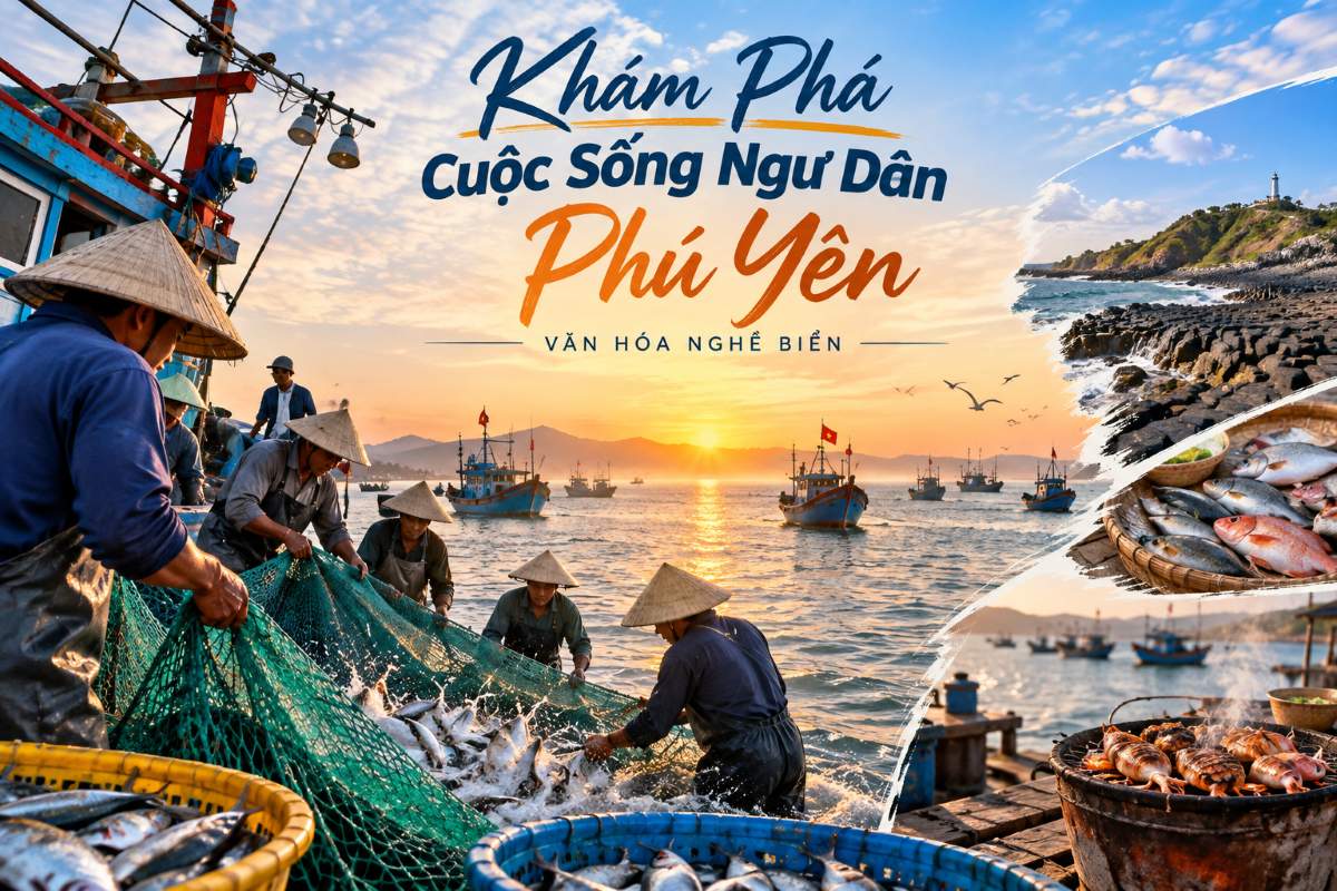 Khám Phá Cuộc Sống Ngư Dân Phú Yên | Văn Hóa Nghề Biển